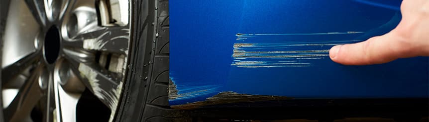 Reparador de arañazos de coche
